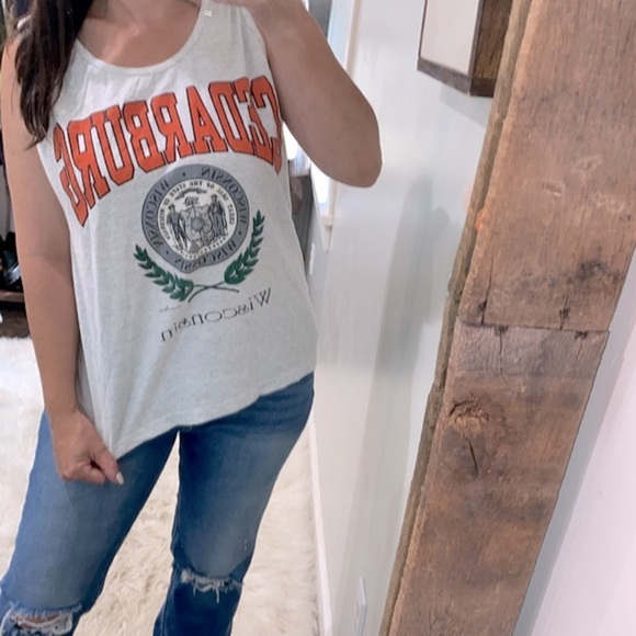 Cedarsburg Wisconsin graphic tank top size large - Picture 2 of 7